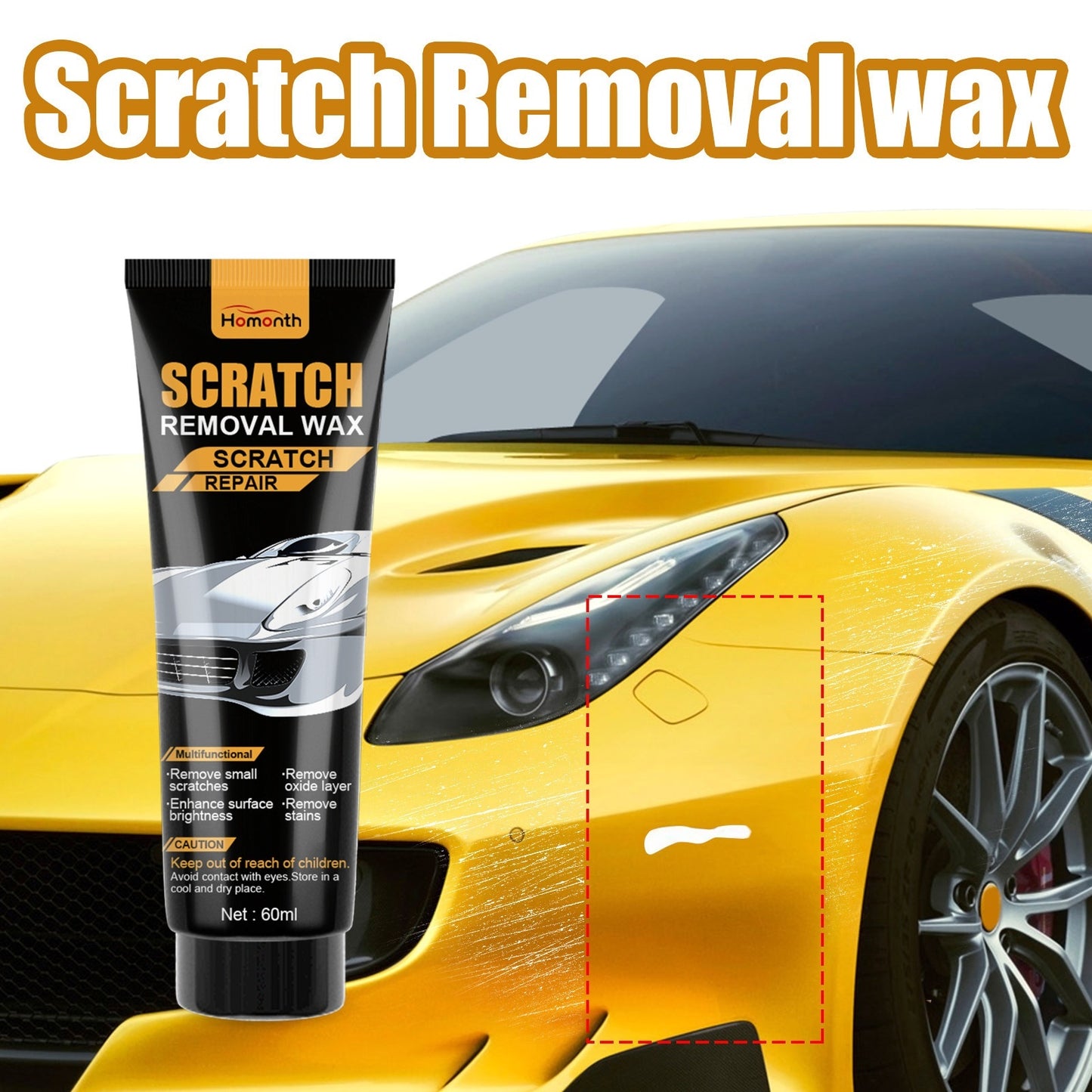 Homonth Car Scratch Care Cream For Fine Scratches