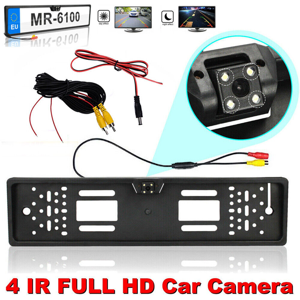 IR Car Rear View Camera Night Vision Camera License Plate License Plate Holder
