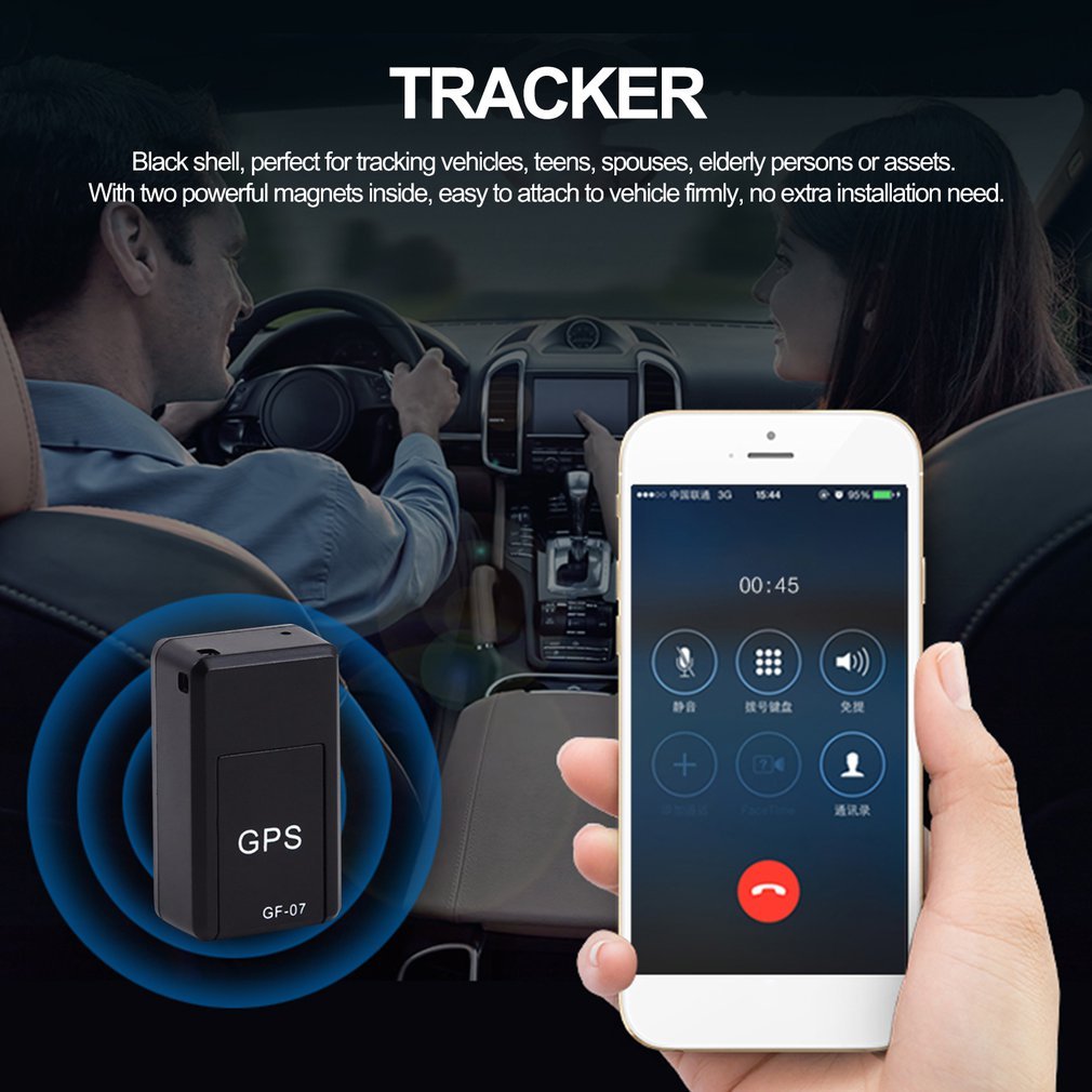 Car Tracker Magnetic Mini Car Tracker GPS Real Time Tracking
